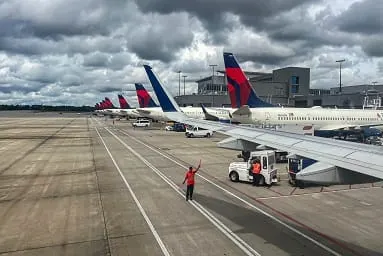 DJ Miller Construction crew working airside at BWI Airport